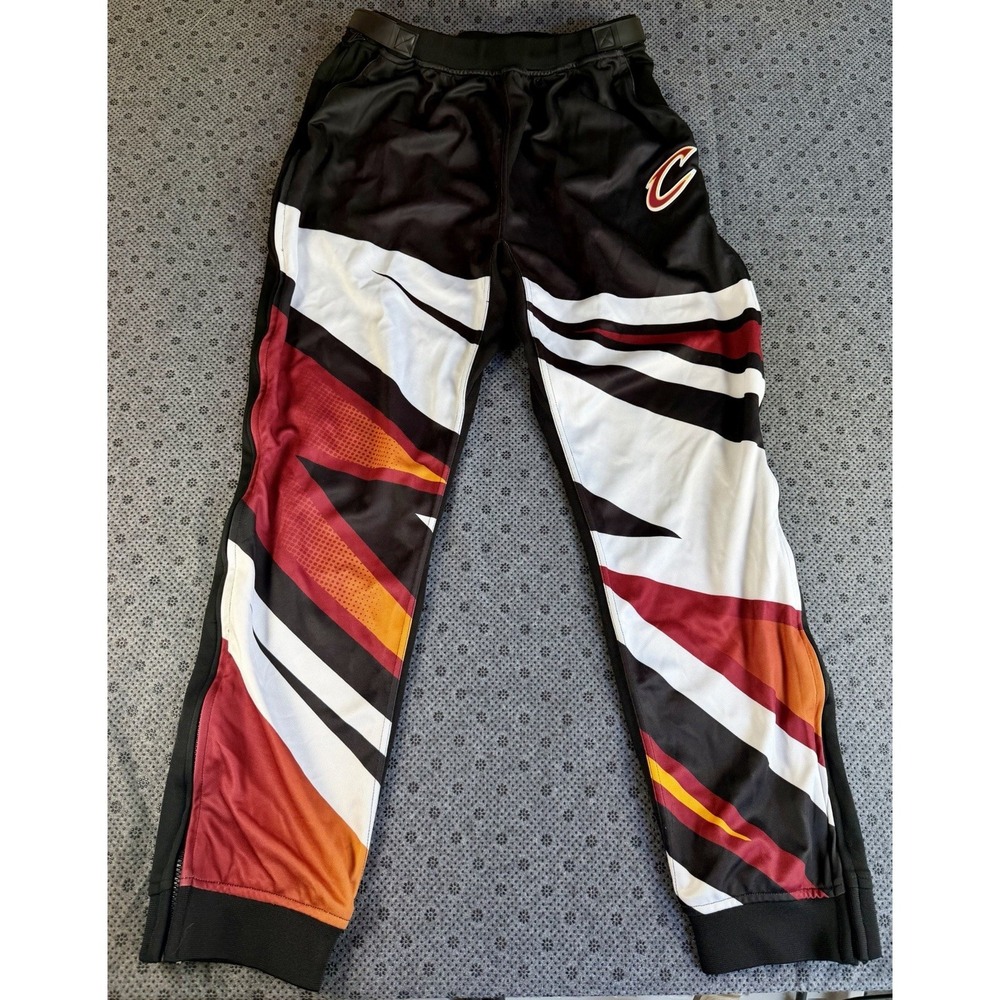 Cleveland Cavaliers NBA Men's Zipway Tearaway XL Basketball Pants Red And Black